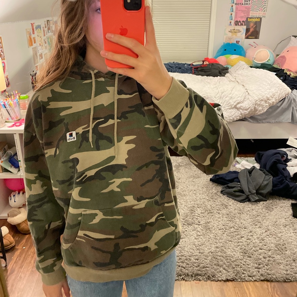 Brixton Camo Hoodie